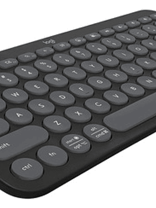 Teclado Logitech Pebble 2 K380s Bluetooth/wireless Graphite