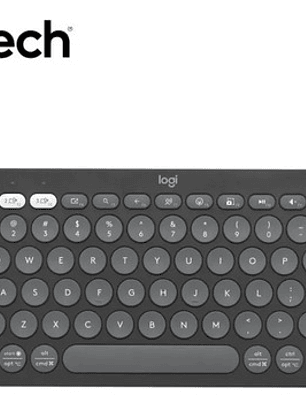 Teclado Logitech Pebble 2 K380s Bluetooth/wireless Graphite