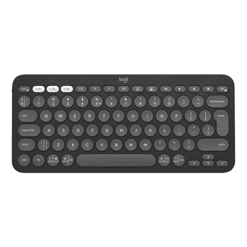 Teclado Logitech Pebble 2 K380s Bluetooth/wireless Graphite 4