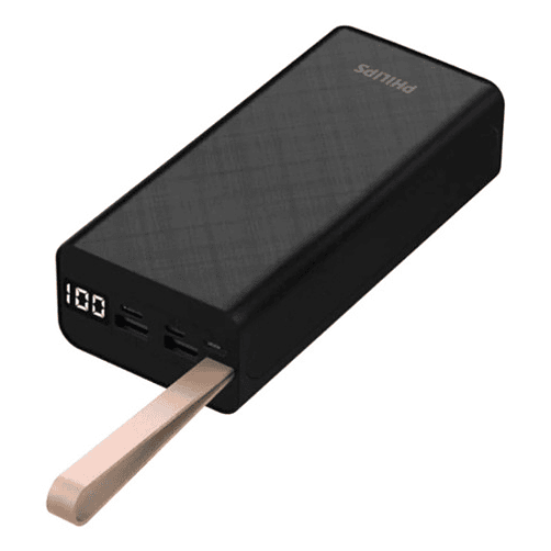 Power Bank 30000 Mah 22.5w Carga Rapida Philips Usb-c 1