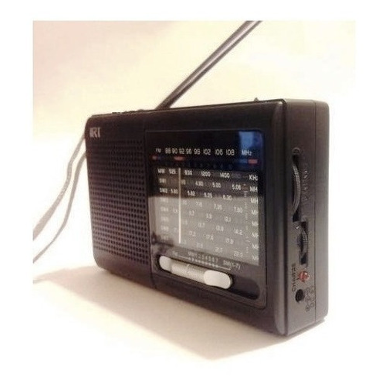 Radio Irt Fm/am/sw Usb/ Msd Con Bateria Recargable 4
