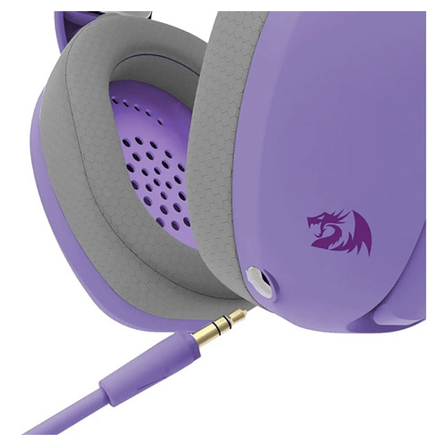 Audifono Redragon Ire Pro H848pl Purpura Wireless 2.4 Y Bt