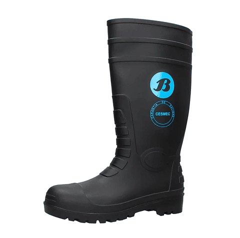 Bota Agua Bata Pvc Workmaster Planta Punta Acero