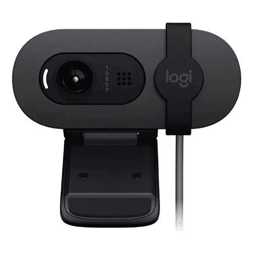 Cámara Web Full Hd 1080p Logitech Brio 100 Grafito 1