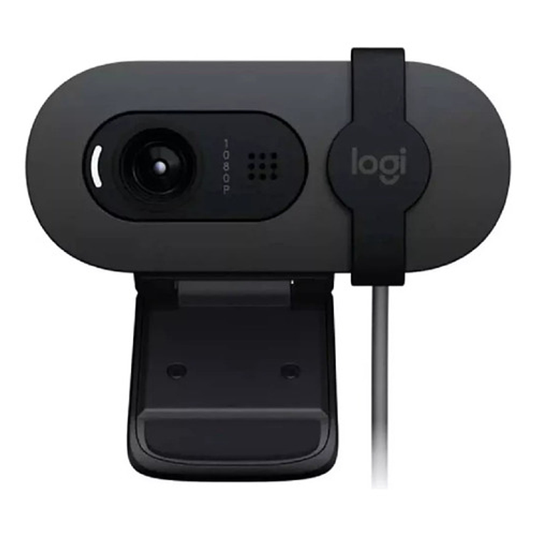 Cámara Web Full Hd 1080p Logitech Brio 100 Grafito 1