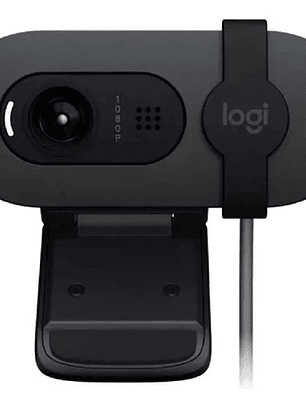 Cámara Web Full Hd 1080p Logitech Brio 100 Grafito