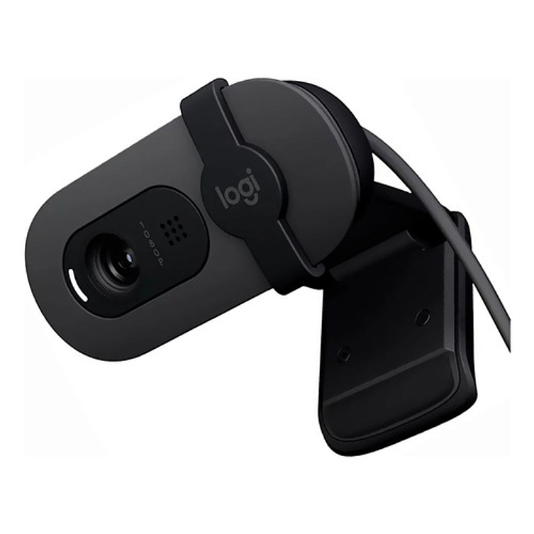 Cámara Web Full Hd 1080p Logitech Brio 100 Grafito 3
