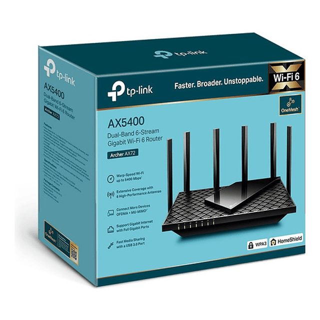 Router Tp-link Archer Ax72 Wifi 6 Ax5400