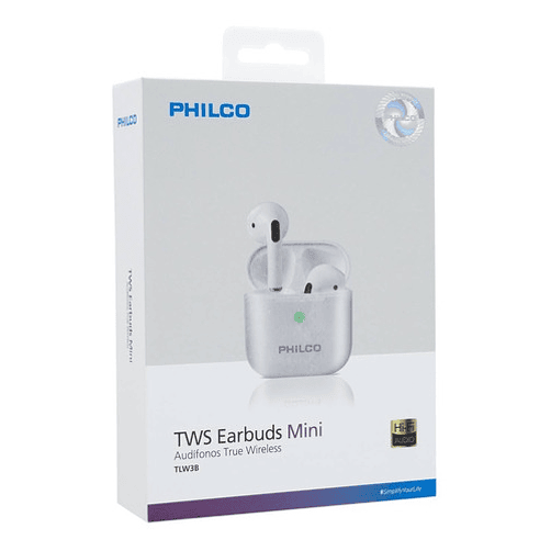 Audifono Philco True Wireless Twd3b Touch Blanco 1