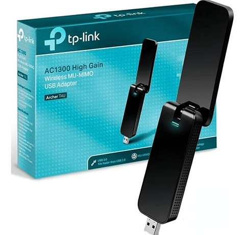 Tarjeta Usb 3.0 Wifi Dual Band 5g Ac1200 Archer T4u Tp-link