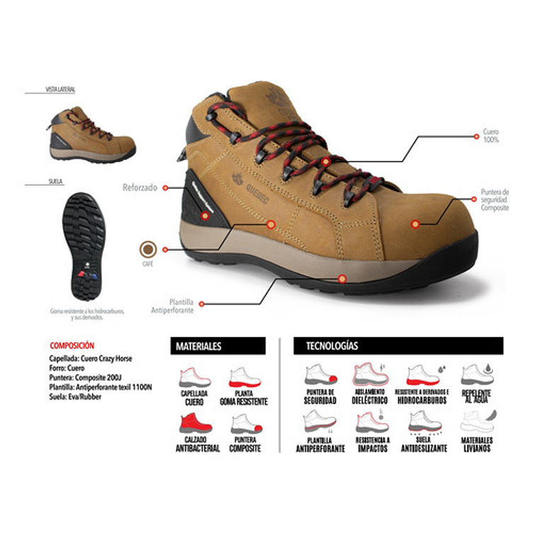 CALZADO DE SEGURIDAD QUEBEC CHICAGO 5