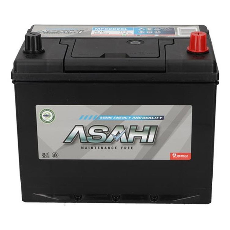 Bateria Asahi 70ah Mf80d26l 600cca Solo Santiago 1