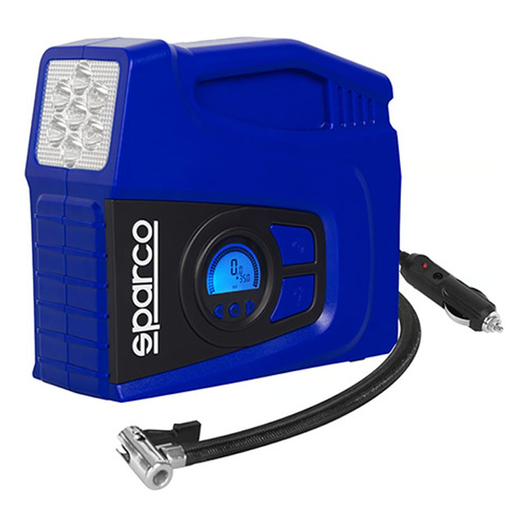 Compresor Aire Para Neumaticos Auto Sparco Spt163 12v 2