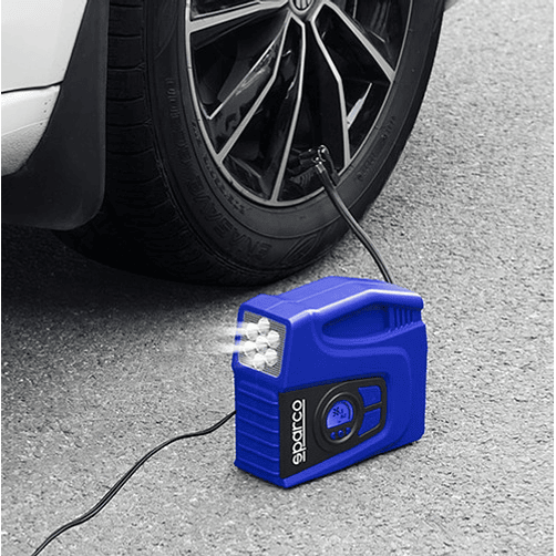 Compresor Aire Para Neumaticos Auto Sparco Spt163 12v 4