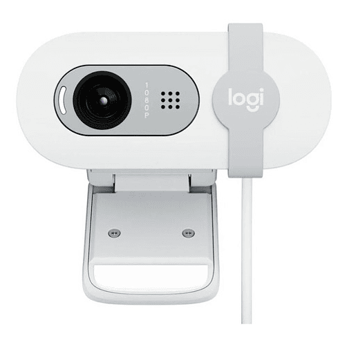 Camara Webcam Logitech Brio 100 Blanco Usb 1