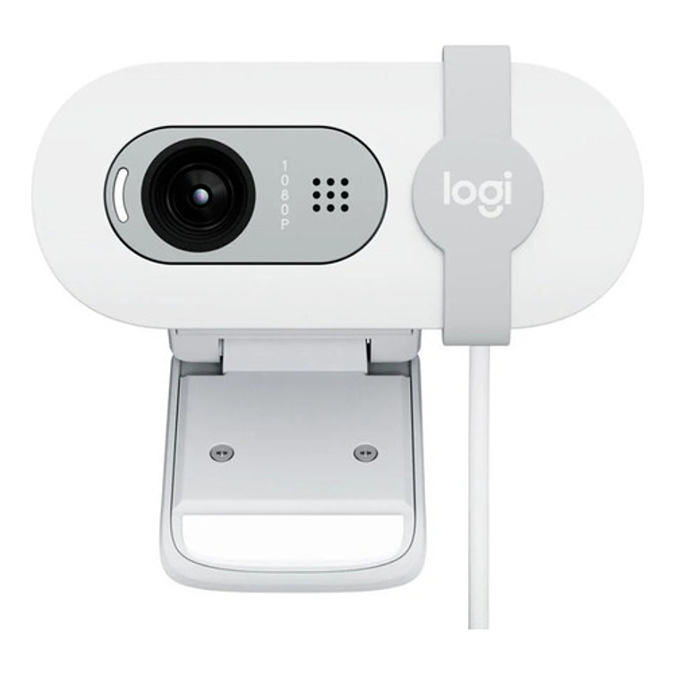 Camara Webcam Logitech Brio 100 Blanco Usb 1