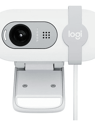 Camara Webcam Logitech Brio 100 Blanco Usb