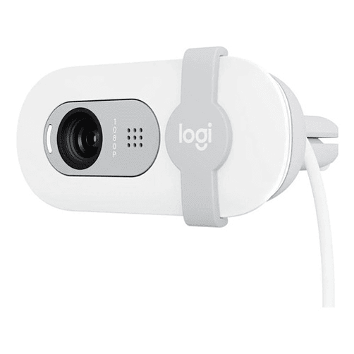 Camara Webcam Logitech Brio 100 Blanco Usb 4