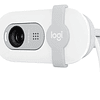 Camara Webcam Logitech Brio 100 Blanco Usb