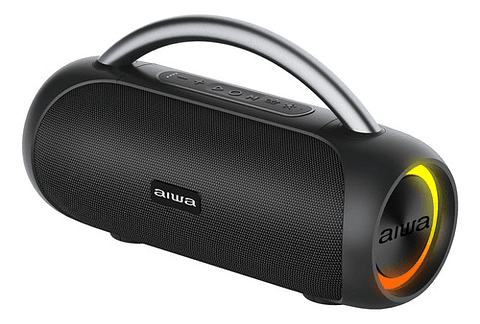 Parlante Aiwa Portátil Bluetooth Waterproof Rgb S10btb