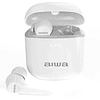 Audífonos Aiwa Earbuds Bluetooth Aw-8 Blanco