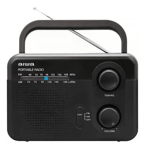 Radio Portátil Aiwa Awfml4 Amfm Analoga Portatil