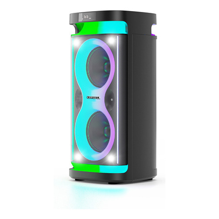 Parlante Bluetooth Portatil Aiwa Karaoke Tws Led Poh4d 600w 2