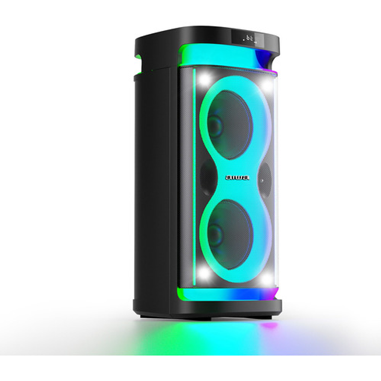 Parlante Bluetooth Portatil Aiwa Karaoke Tws Led Poh4d 600w 3