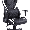 Silla Redragon Gaia Gaming Chair Negro/blanco C211-bw