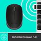 Mouse Inalambrico Logitech M170 Negro 910-004940 - Miniatura 4