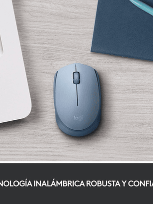 Mouse Inalámbrico Logitech M170 Bluegrey 910-006863