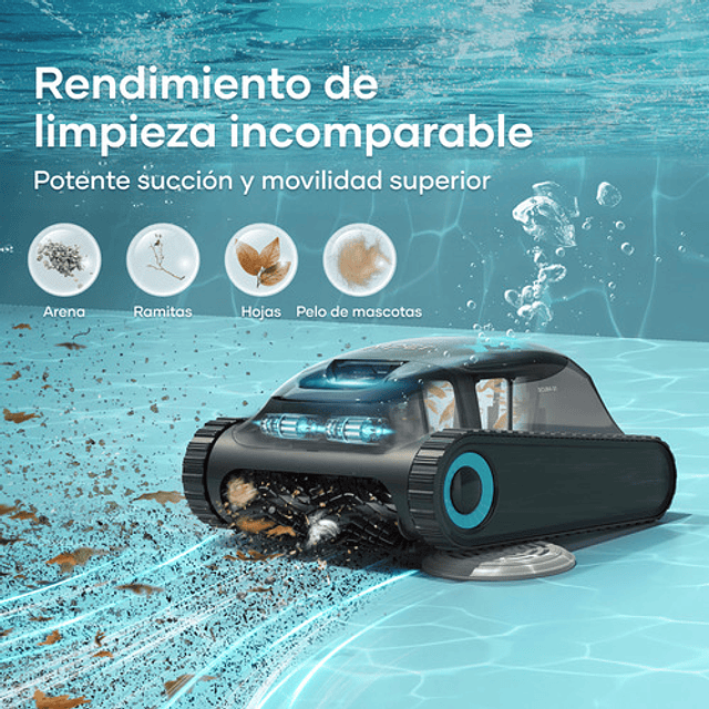 Robot Limpia Piscinas Autónomo Aiper Scuba S1 Inalambrico