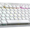 Teclado Mecánico Logitech G915 Tkl Rgb Lightspeed Blanco