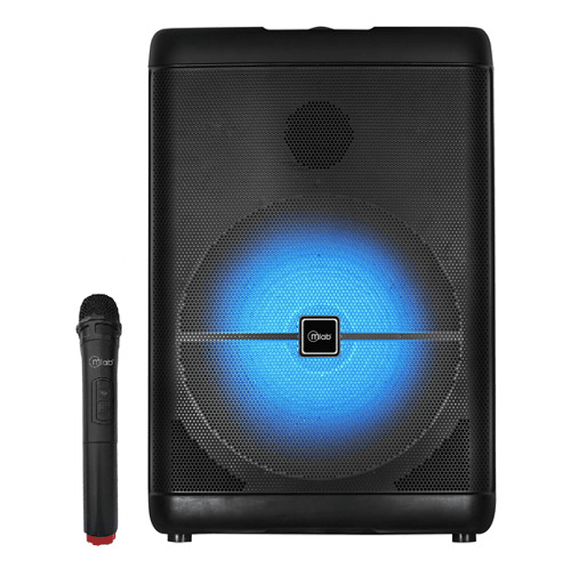 Parlante Mlab Sound Pro 15 Tws Portable 4000w Pmpo Negro