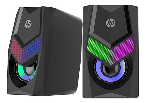 Parlantes Gamer Hp Rgb Dhe-6000 Jack 3.5mm + Usb