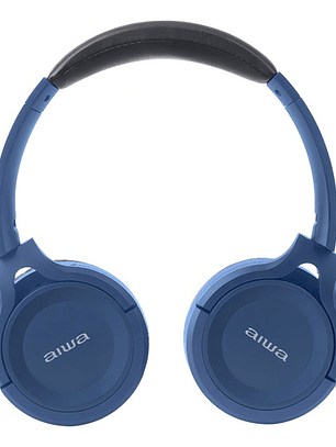 Audífonos Inalámbricos Aiwa Awk17u Color Azul