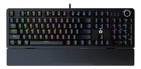 Teclado Gamer Fantech Maxpower Mk853 Negro Sw Red Español