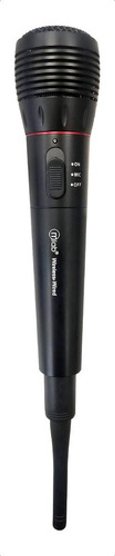 Micrófono Microlab 8773 Unidireccional VHF Cardioide Color Negro