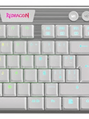 Teclado Mecánico Gamer Redragon Horus K618w-rgb, Wireless, Full Size, Red Switch