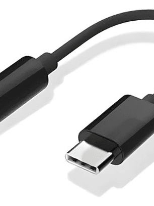 Adaptador Hp Tipo-c A Jack 3.5mm Color Negro Negro