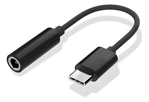 Adaptador Hp Tipo-c A Jack 3.5mm Color Negro Negro