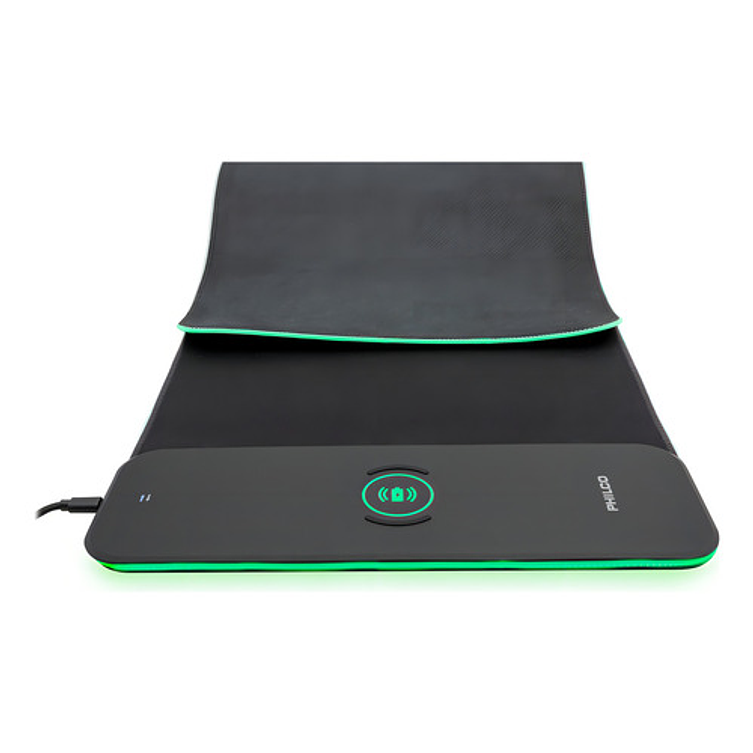 Mousepad Gamer Rgb Xl C/carga Inalámbrica Spl7604 Philco Color Negro 5
