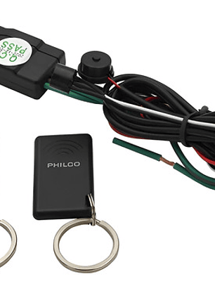 Inmovilizador Para Automóvil Inalámbrico Philco Carm5 Negro