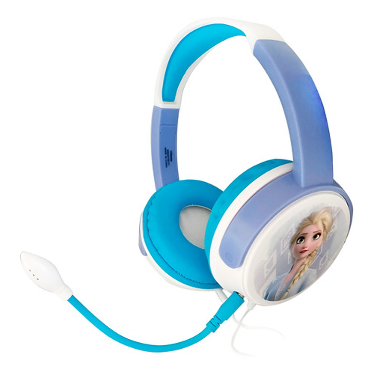 Audifonos Con Microfono Disney Frozen / Over-ear Fj Color Violeta 1