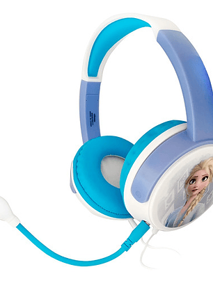Audifonos Con Microfono Disney Frozen / Over-ear Fj Color Violeta