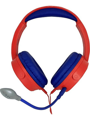 Audífonos Pc Spiderman Marvel Kids Con Micrófono Multicolor