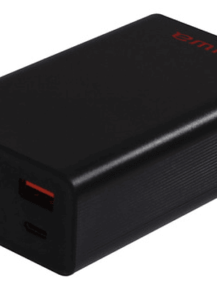 Batería Cargador Portátil Aiwa 20.000 Mah 65w Paw-650 Color Negro