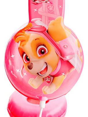 Audífonos Para Niños Paw Patrol Color Sky
