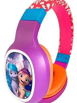 Audifonos Disney My Little Pony Headphones Built Over-ear Fj Color Violeta