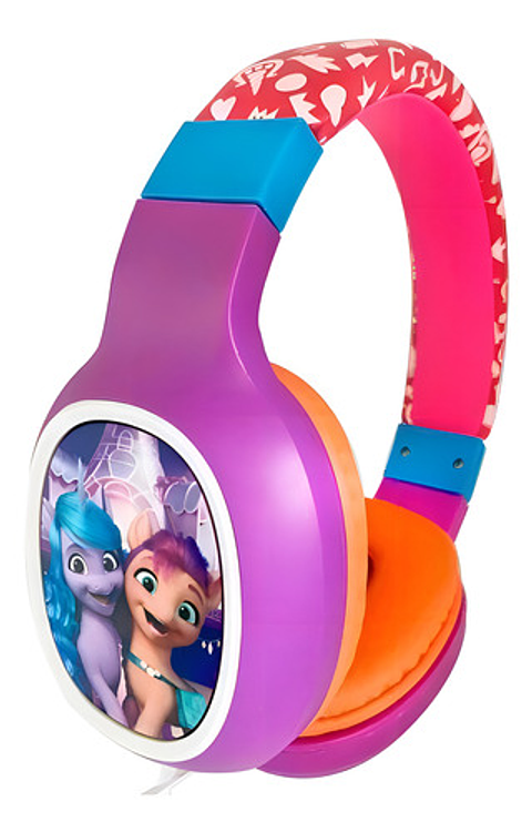 Audifonos Disney My Little Pony Headphones Built Over-ear Fj Color Violeta